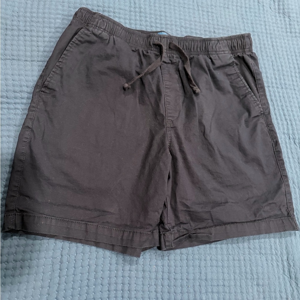 Men’s Old Navy Jogger shorts navy blue size Medium-Good Condition